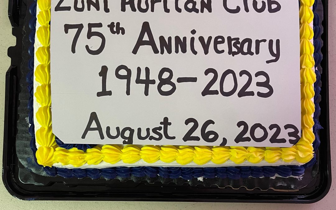 Zuni Ruritan’s 75th Anniversary Celebration