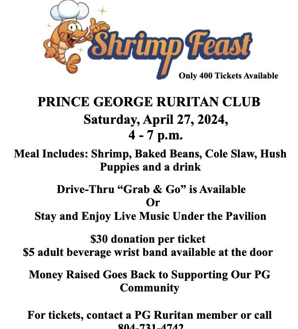Prince George Shrimp Feast